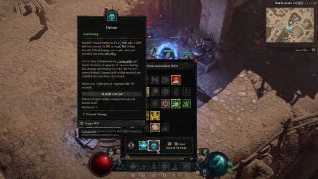 Jak przywołać golema w Diablo 4 na PS5 - krok po kroku do sukcesu Jak przywołać golema w Diablo 4 na PS5 - krok po kroku do sukcesu