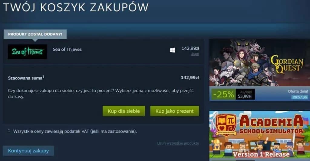 Jak kupić grę na Steam i uniknąć błędów przy zakupie Jak kupić grę na Steam i uniknąć błędów przy zakupie